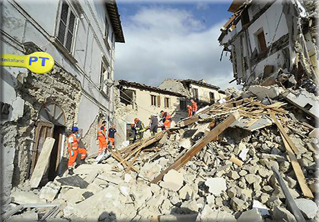 Terremoto e aiuti