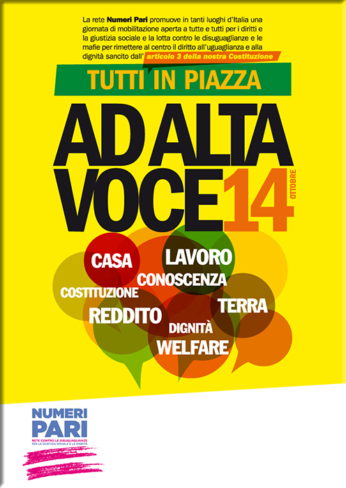 Contro la povertà e le disuguaglianze