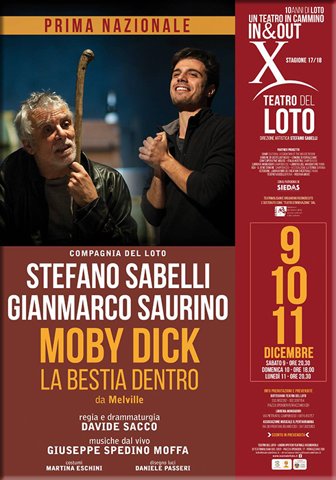 ‘Moby Dick’ al Teatro del Loto