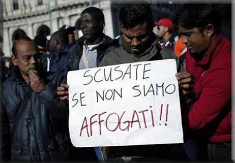 “Scusate se non siamo affogati”