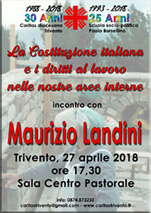 Maurizio Landini a Trivento