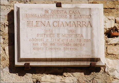 Le opere di Elena Ciamarra