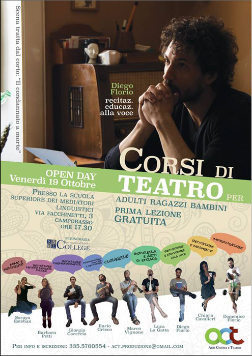 “Corsi di Teatro” a Campobasso