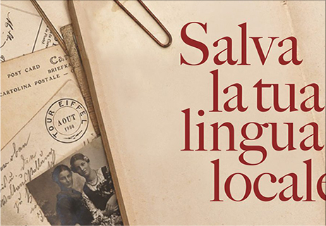 Premio “Salva la tua lingua locale” 