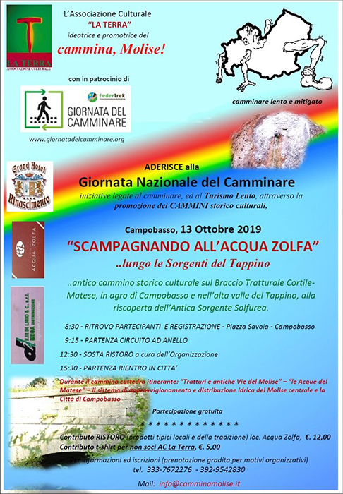 13 ottobre: la Giornata del Camminare