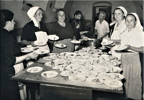 Pranzo nuziale in convento