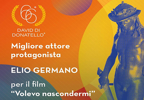 Elio Germano conquista il 4° David di Donatello