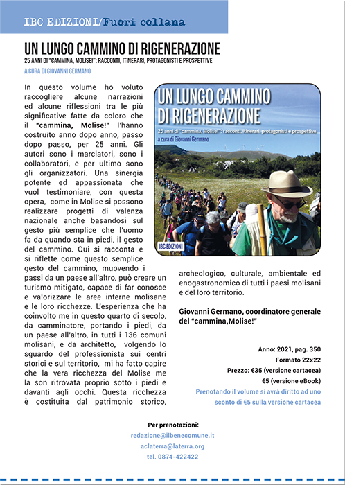 “Cammina, Molise!”: arriva il libro!