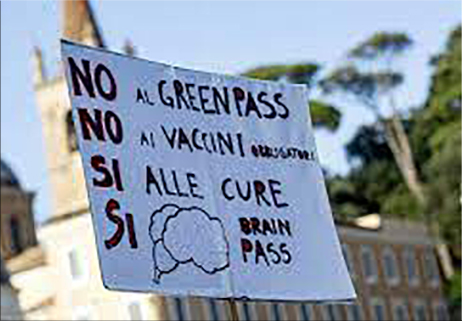 No vax e No green pass