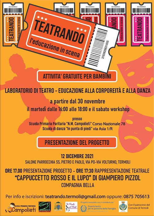 Teatrando: per educare i più piccoli