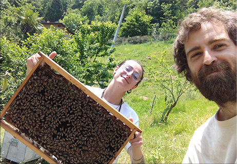 Il mio tempo lo scandiscono le api e la natura