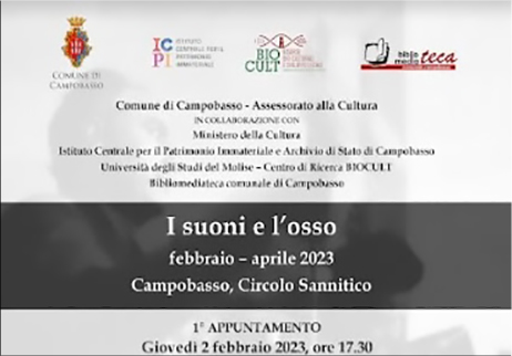 A Campobasso “I suoni e l’osso”