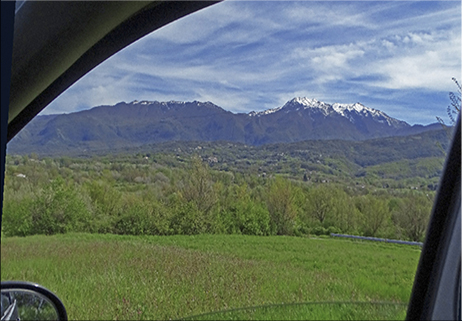 Ammirare il panorama, ma senza distrarsi