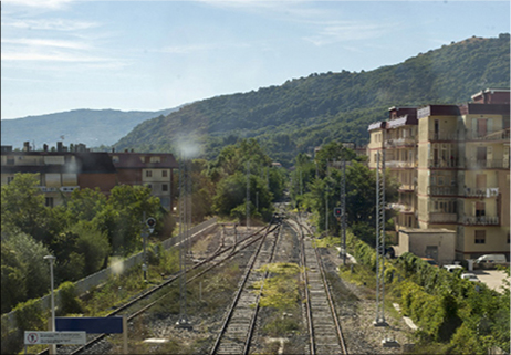 Rispettare la ferrovia con apposite fasce