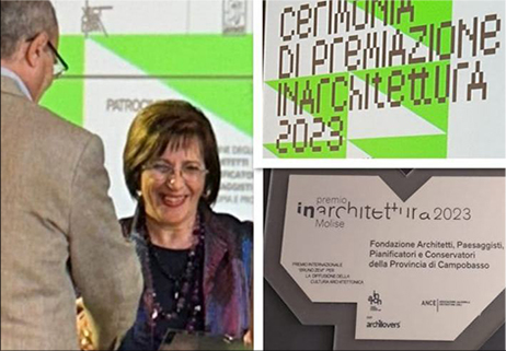 Il Premio ‘Bruno Zevi’ alla F.ne Architetti di CB