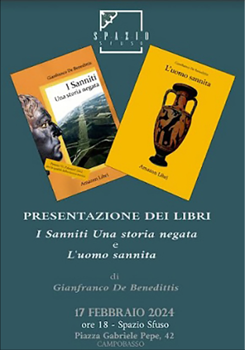 Due libri sui sanniti di G. De Benedittis