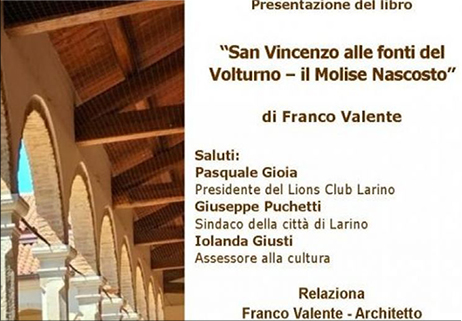 Larino: presentazione del libro di Franco Valente