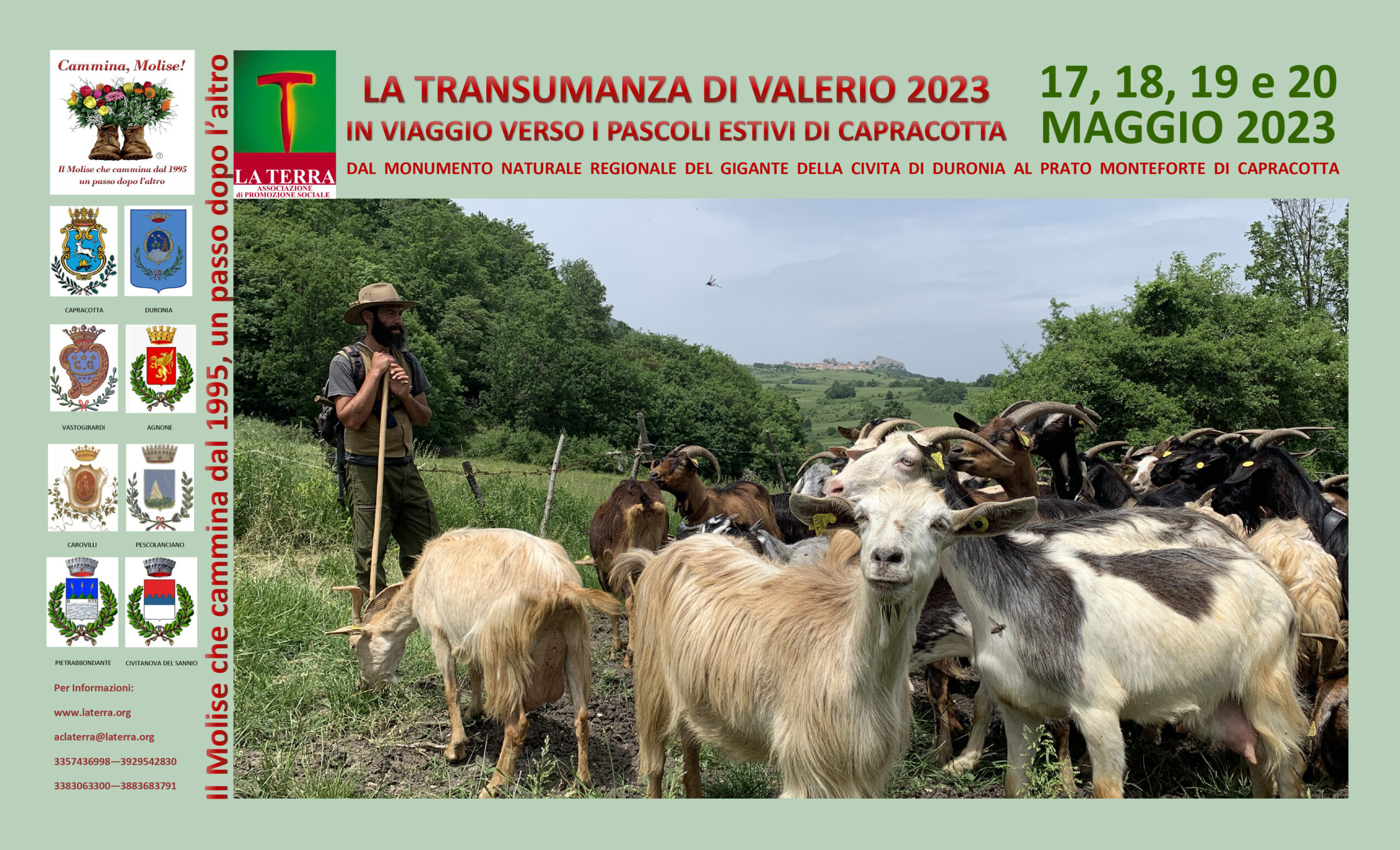 “Transumando con le capre di Valerio” 2023 – L’Andata