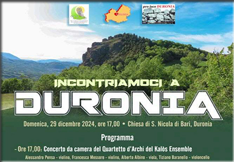 “Incontriamoci a Duronia”