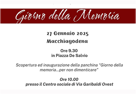 Giornata della Memoria a Macchiagodena