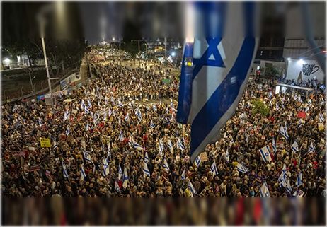 In strada per fermare Netanyahu